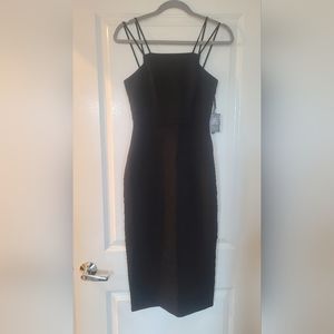 Express Black Midi Dress